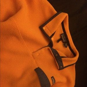 authentic Patagonia Orange Pullover